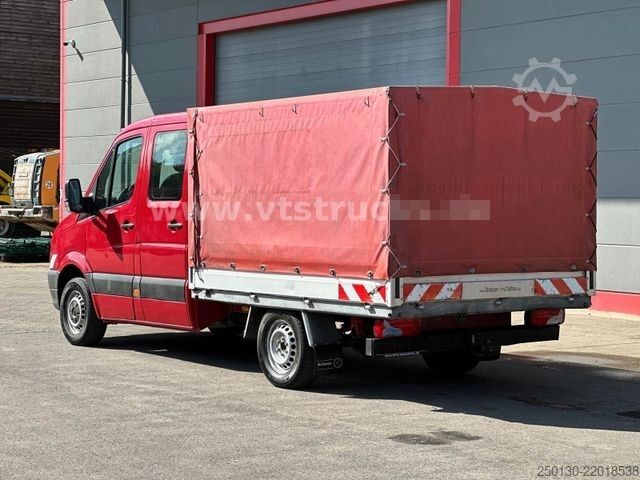 Βαν με κουρτίνα πλευράς VW Crafter 35 Doppelkabine Pritsche + Plane