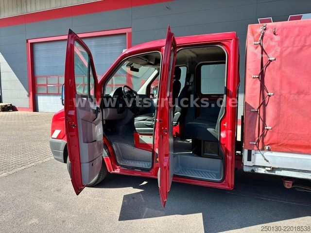 Βαν με κουρτίνα πλευράς VW Crafter 35 Doppelkabine Pritsche + Plane