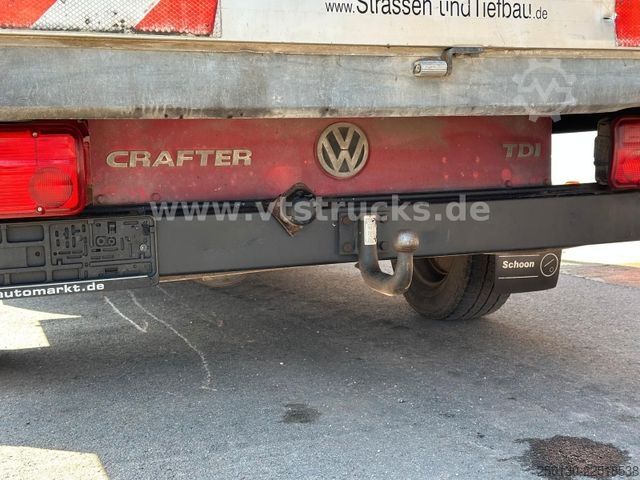 Βαν με κουρτίνα πλευράς VW Crafter 35 Doppelkabine Pritsche + Plane