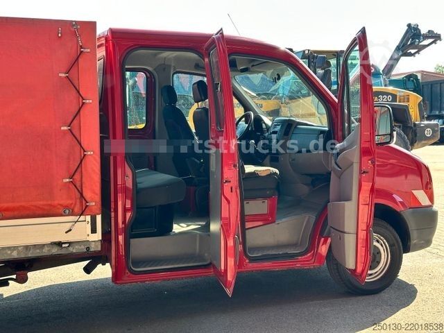 Βαν με κουρτίνα πλευράς VW Crafter 35 Doppelkabine Pritsche + Plane