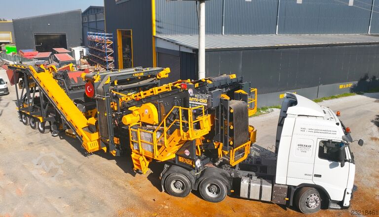 Unidad trituradora FABO Mobile Impact Crusher Mobile Impact Crusher MTK-130
