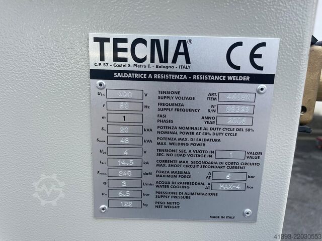 Zgrzewarka punktowa TECNA 4608N
