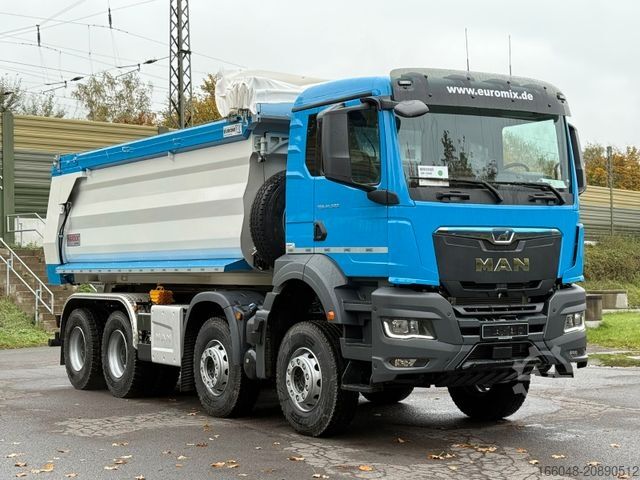 Kipper LKW MAN TGS 37.480 8x4 EuromixMTP Mulden Kipper