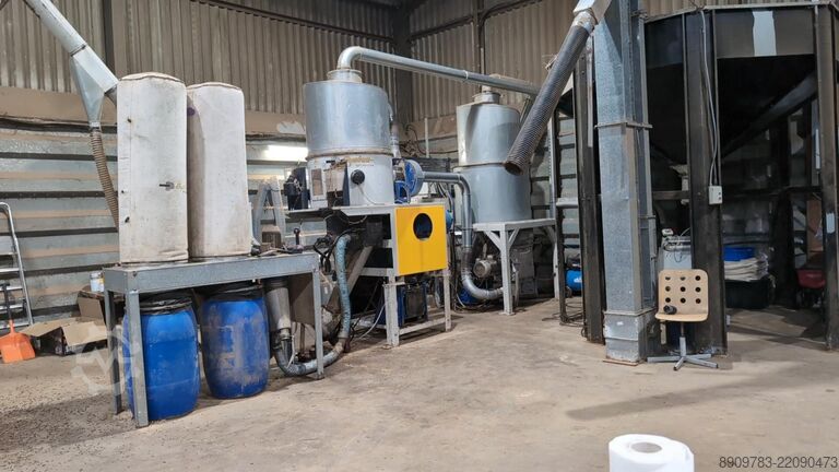 Wood Pellet Production Line P System SRL P300 30kW pelleting line