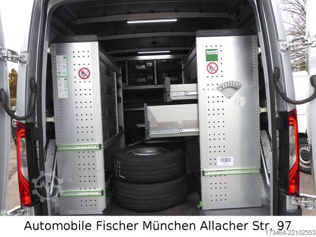Fourgon tôlé MERCEDES-BENZ Sprinter Kasten 314 *SHZ*LED*Bott*Schwingsitz*