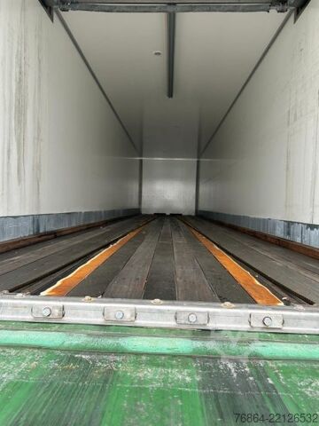 ボックスセミトレーラー PACTON TRD 345, 3-ACHS ROLLBODEN, KOFFERAUFLIEGER, FöRDERBAND, 2XLENKACHSE!