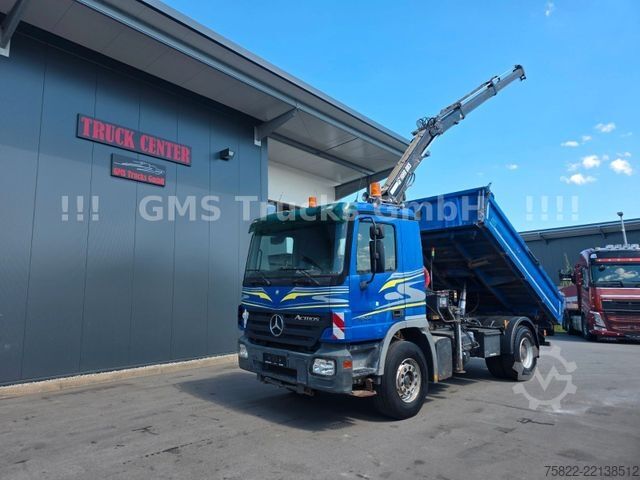 Camión volquete MERCEDES-BENZ Actros 1844 / EPS / TÜV / Kran mit FUNK
