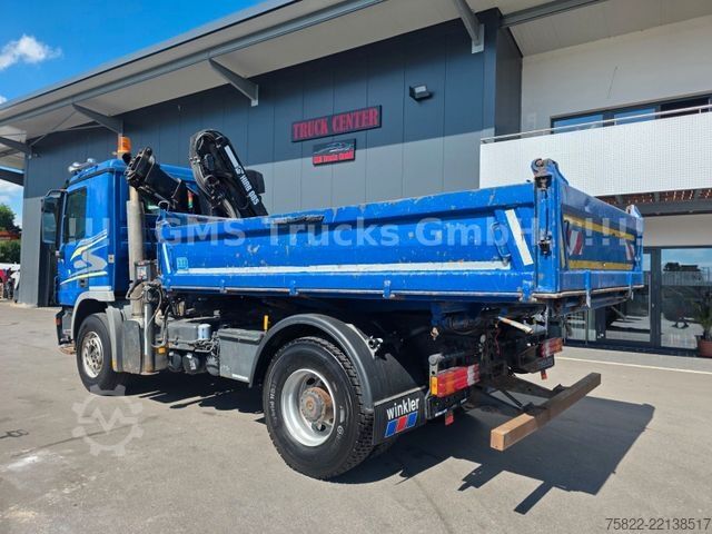 Camión volquete trilateral MERCEDES-BENZ Actros 1844 / EPS /Meiller/TÜV/ Kran FUNK