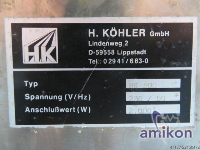 Köhler komora za ispitivanje korozije slanom maglom, model HK500, rekonstruisana sa savremenim Comfo Köhler Köhler Salzsprühkammer