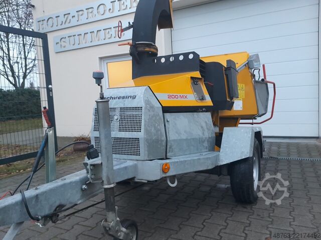 Puunmurskain, oksasilppuri, hakkuri Schliesing MX 200  MX175  MX235