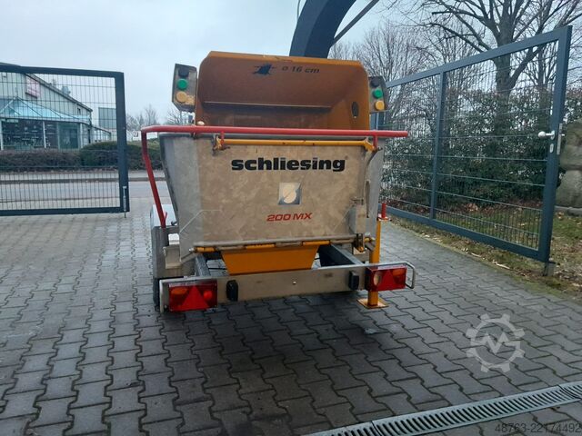 Puunmurskain, oksasilppuri, hakkuri Schliesing MX 200  MX175  MX235