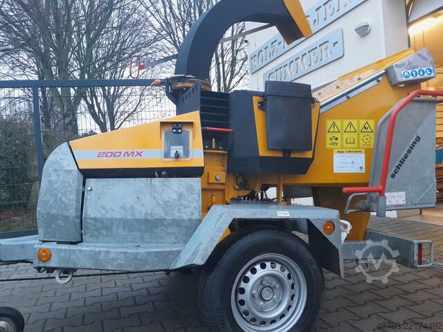 Puunmurskain, oksasilppuri, hakkuri Schliesing MX 200  MX175  MX235