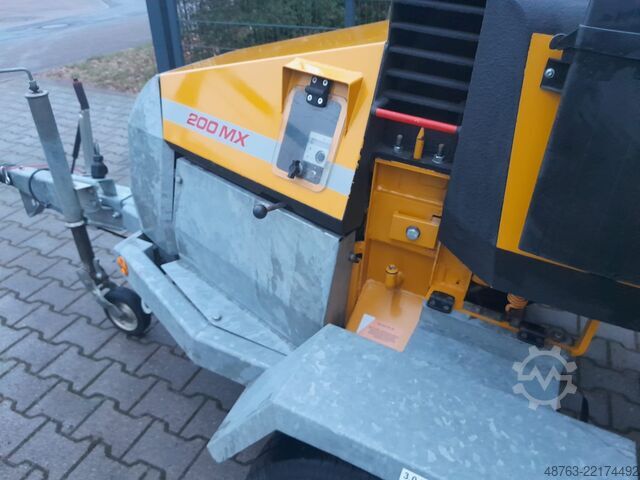 Puunmurskain, oksasilppuri, hakkuri Schliesing MX 200  MX175  MX235