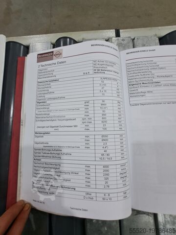 Kaltkreissäge Behringer Eisele VAL350 NC2