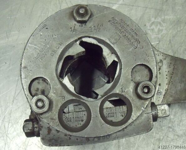 Thread cutting head with Strehler jaws Meiselbach 1/4"-1 1/2"