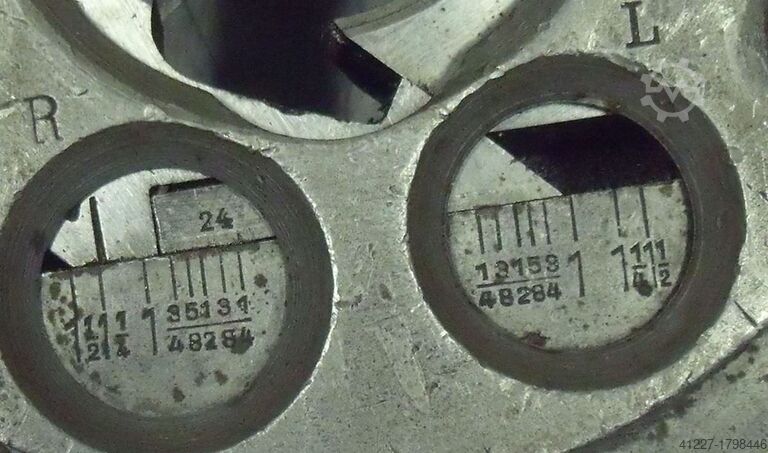 Thread cutting head with Strehler jaws Meiselbach 1/4"-1 1/2"