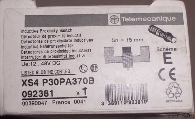 Inductive sensor Telemecanique XS4 P30PA370B