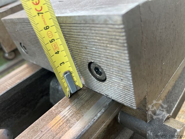 Тяжелые машинные тиски 120 кг Ciężkie imadło maszynowe 120 kg, 200mm 