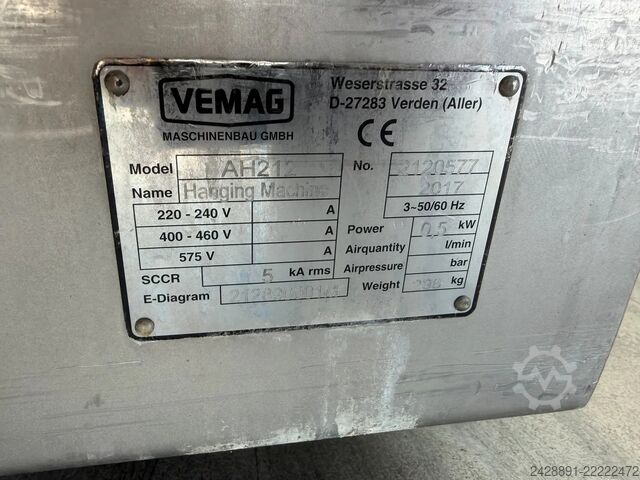 Täites ja lahtikeeramise liin VEMAG HP20E, LPG209, AH212