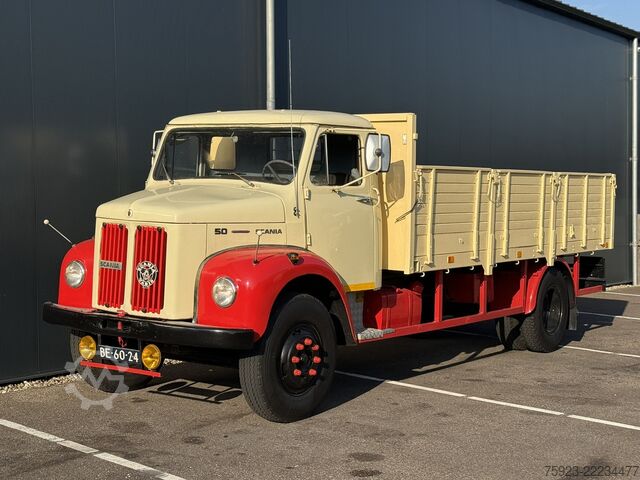 Loading platform Scania 50 L5046 – 4x2 classic oldtimer open box truck