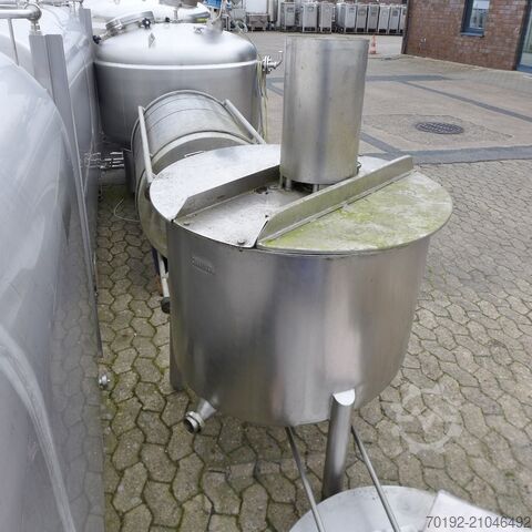 V2A製 450リットル撹拌タンク（攪拌ディスク付き）  9098