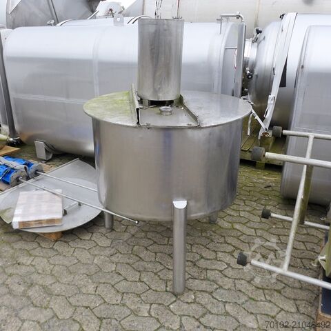 V2A製 450リットル撹拌タンク（攪拌ディスク付き）  9098