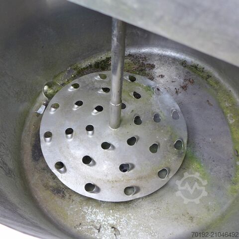 V2A製 450リットル撹拌タンク（攪拌ディスク付き）  9098