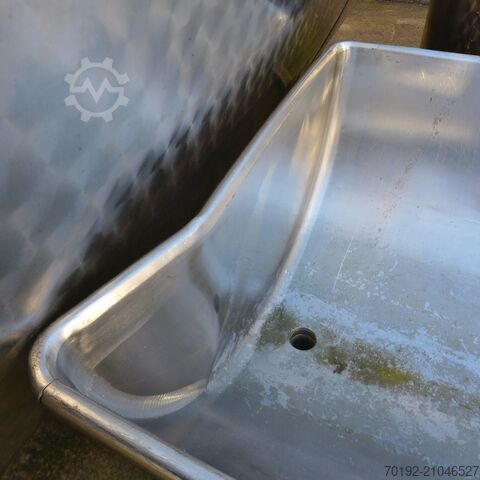 200リットル V4A製オープントレイ  8887