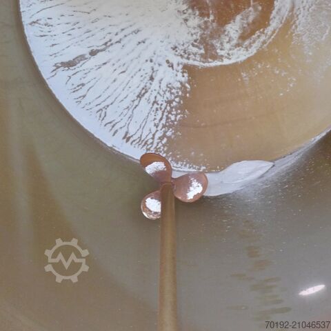 V2A製プロペラ攪拌機付き6,000リットル撹拌タンク  9045