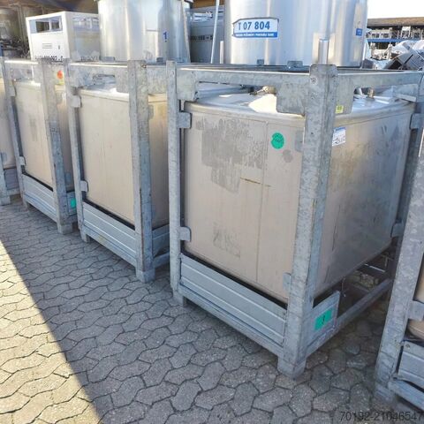 V2A製1000リットルIBC容器 Blefa 9043