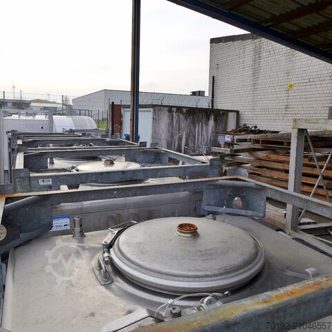 V2A製1000リットルIBC容器 Blefa 9038