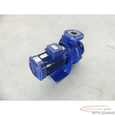 Hluti  KSB ETABLOC-G 50-160/114 ID: 48862505 Pumpe mit QU FS 90S4A-60 H SN: 163752M