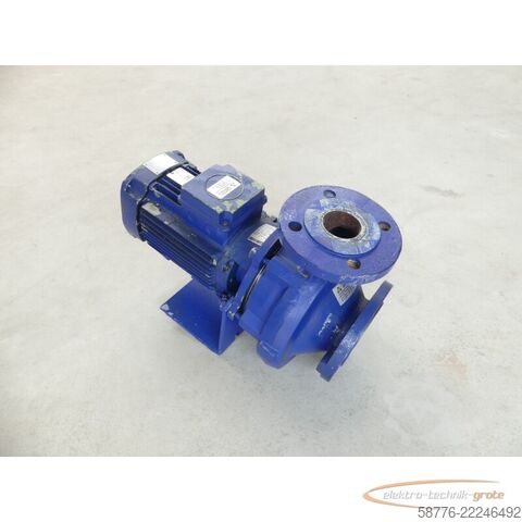 Hluti  KSB ETABLOC-G 50-160/114 ID: 48862505 Pumpe mit QU FS 90S4A-60 H SN: 163752M