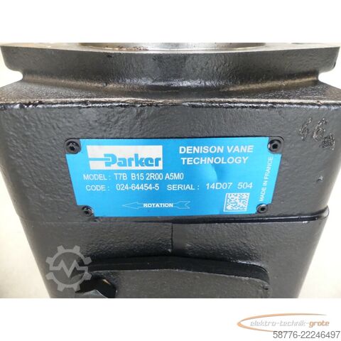 Компонент Parker T7B B15 2R00 A5M0 Flügelzellenpumpe  SN14D07504 --