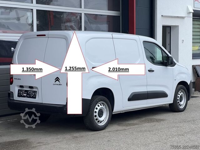 Panelinis furgonas CITROEN Berlingo Club XL L2 Klima Tempomat 3-SitzeParktr
