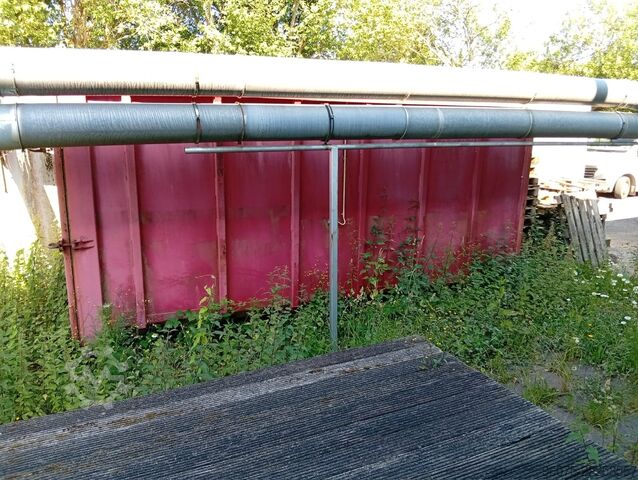 Contenedor abatible para soplado TIEK Späne Container