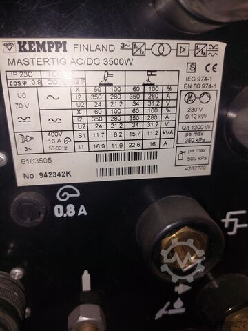 Aparat za zavarivanje KEMPPI ProMig ACDC MasterTIG