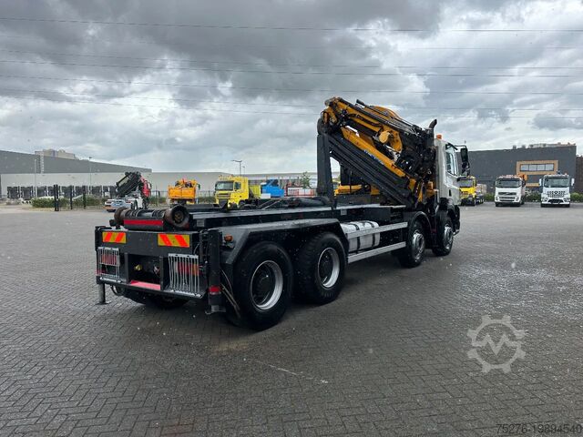 Krókarmakerfi DAF CF 340 8x4 Haaksysteem / Effer 370+Jib,winch