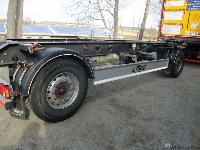 Swap-chassis trailer Fliegl 2-Achs Wechselanhänger ZWP 180 Standard