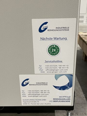 Sistema de limpieza por ultrasonidos Glogar ULTRA 700 (Multifrequenz 25 / 50 kHz)