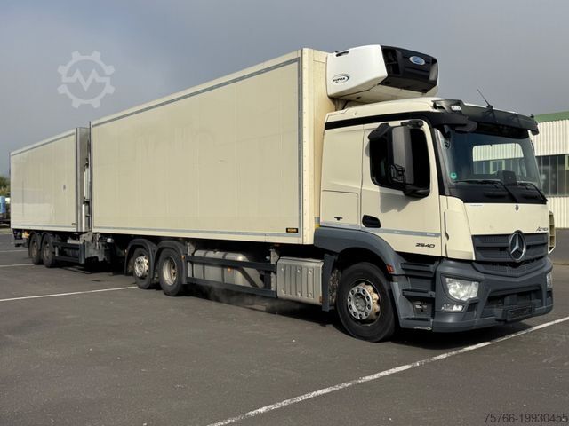 Camión frigorífico MERCEDES-BENZ ACTROS 2540 / 2 x LBW / KOMPLETTZUG