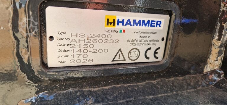 чук за събаряне Hammer srl HS2400