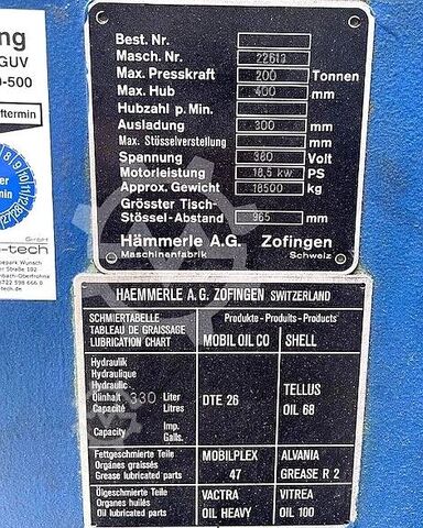 Paspauskite stabdį - hidraulinis HÄMMERLE AP 200 - 3100