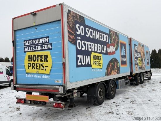 Sunkvežimis ir priekaba MERCEDES-BENZ ANTOS 2636 DAZU SCHEUWIMMER. FT1310