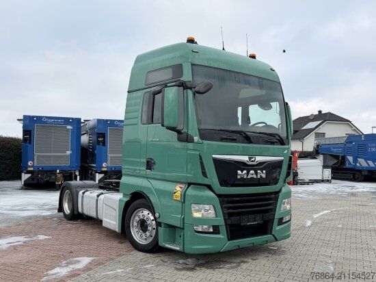 Tūrinis vilkikas MAN TGX 18.510 4X2 LOW DECK D2676LF78 RETARDER,