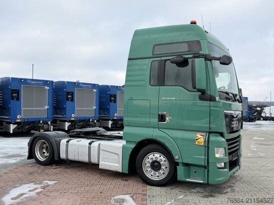 Tūrinis vilkikas MAN TGX 18.510 4X2 LOW DECK D2676LF78 RETARDER,