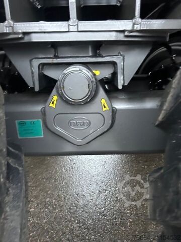 Savirremolkas Farmtech FARMTECH, TANDEM-SCHWERLAST-MULDENKIPPER GRAVIS 2000,  HYDR. HECKKLAPPE, HARDOX