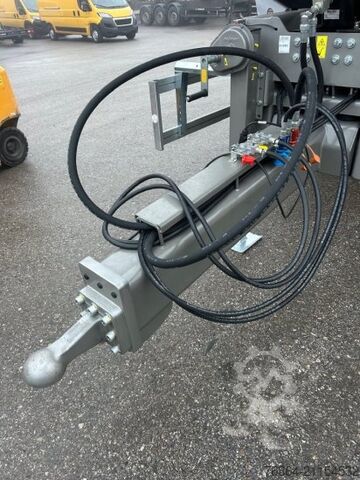 Savirremolkas Farmtech FARMTECH, TANDEM-SCHWERLAST-MULDENKIPPER GRAVIS 2000,  HYDR. HECKKLAPPE, HARDOX