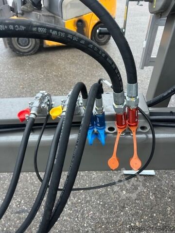 Savirremolkas Farmtech FARMTECH, TANDEM-SCHWERLAST-MULDENKIPPER GRAVIS 2000,  HYDR. HECKKLAPPE, HARDOX