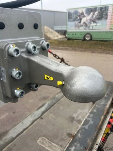 Savirremolkas Farmtech FARMTECH, TANDEM-SCHWERLAST-MULDENKIPPER GRAVIS 2000,  HYDR. HECKKLAPPE, HARDOX